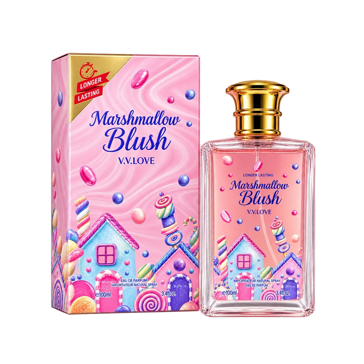 Eau de Parfum Marshmallow Blush 100 ml - V.V. Love